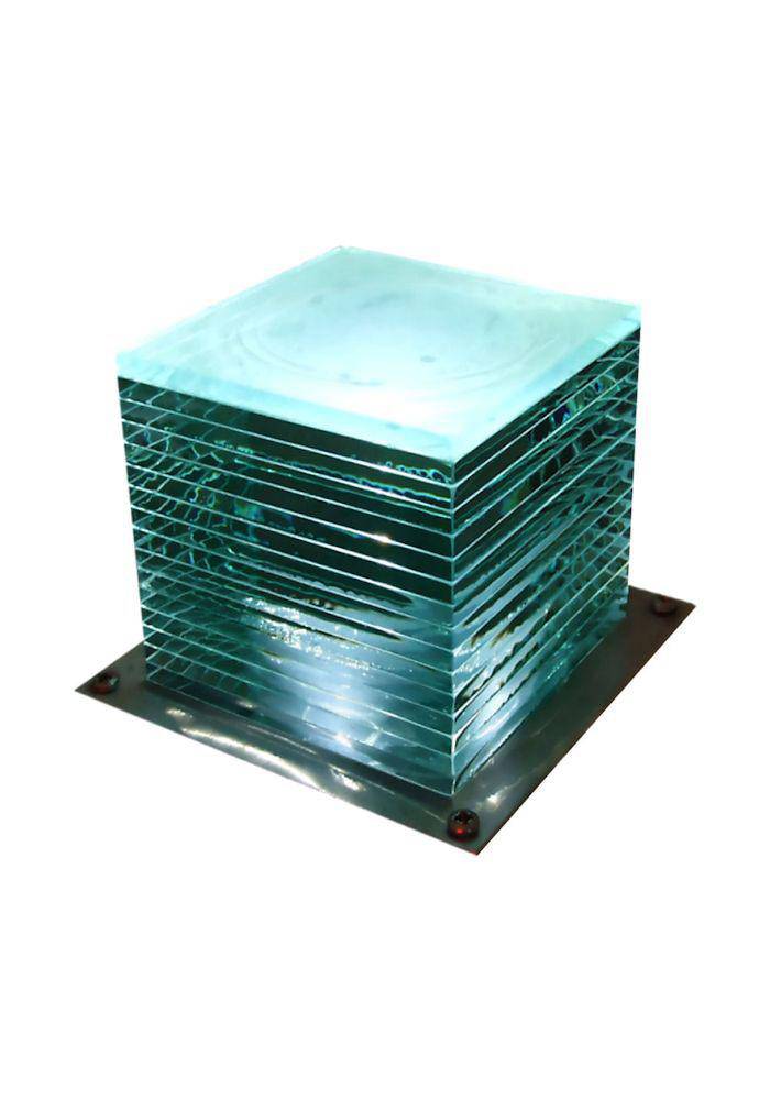 Borne lumineuse d'extérieur à LED CUBE - Adorable Eclairage